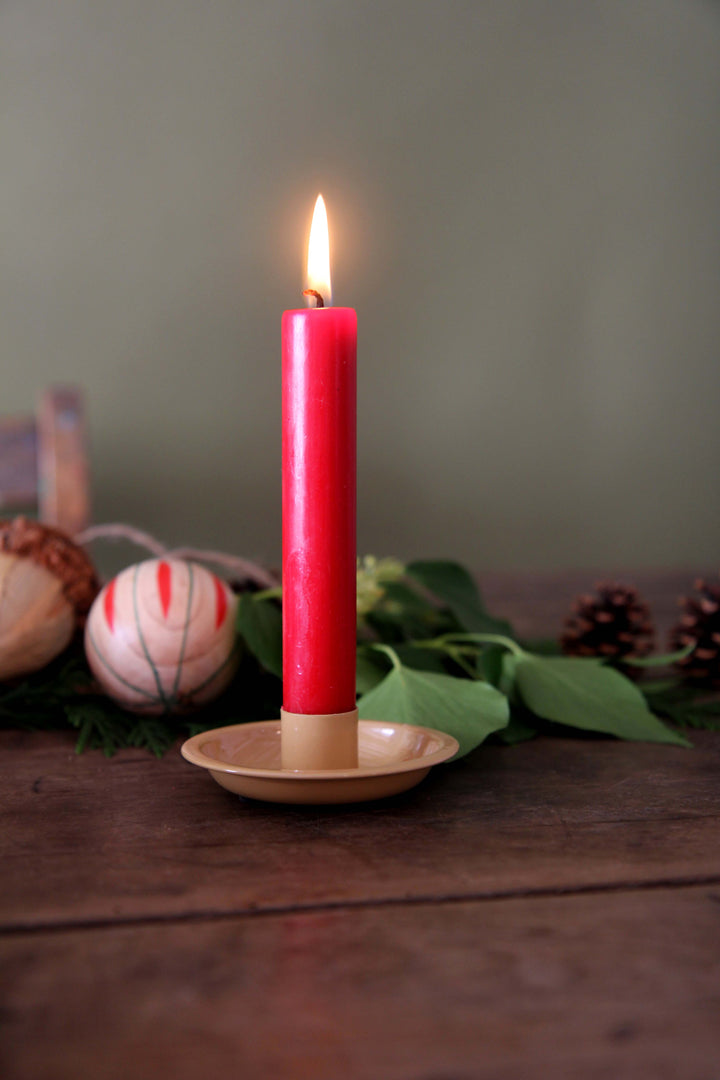 Candle Holder Dinner Cream