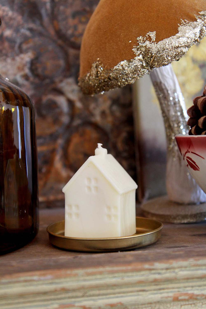 Cottage Shaped Candle