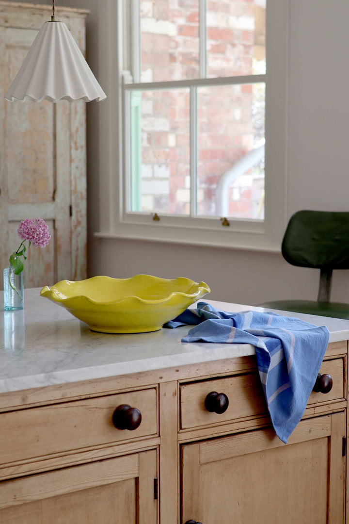 Coupe Wave Lg Bowl / Yellow