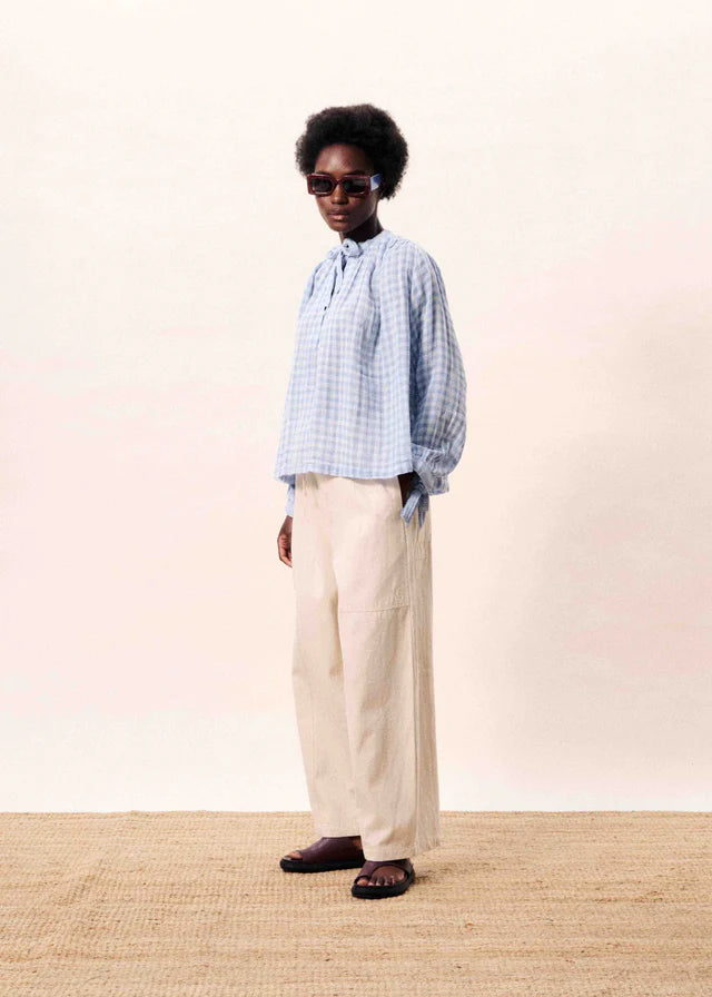 Havasia Blouse / Blue Clair - Domestic Science Home