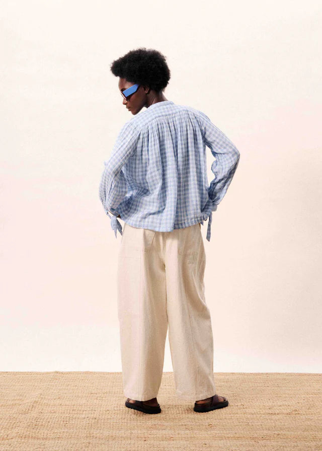 Havasia Blouse / Blue Clair - Domestic Science Home