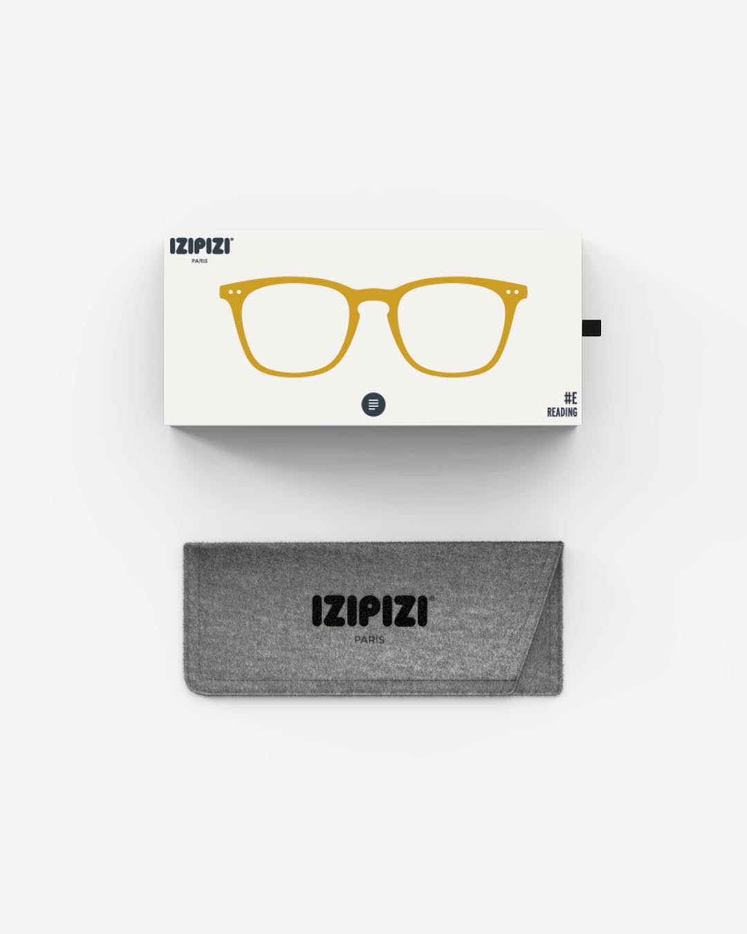 izipizi golden green reading glasses shape E