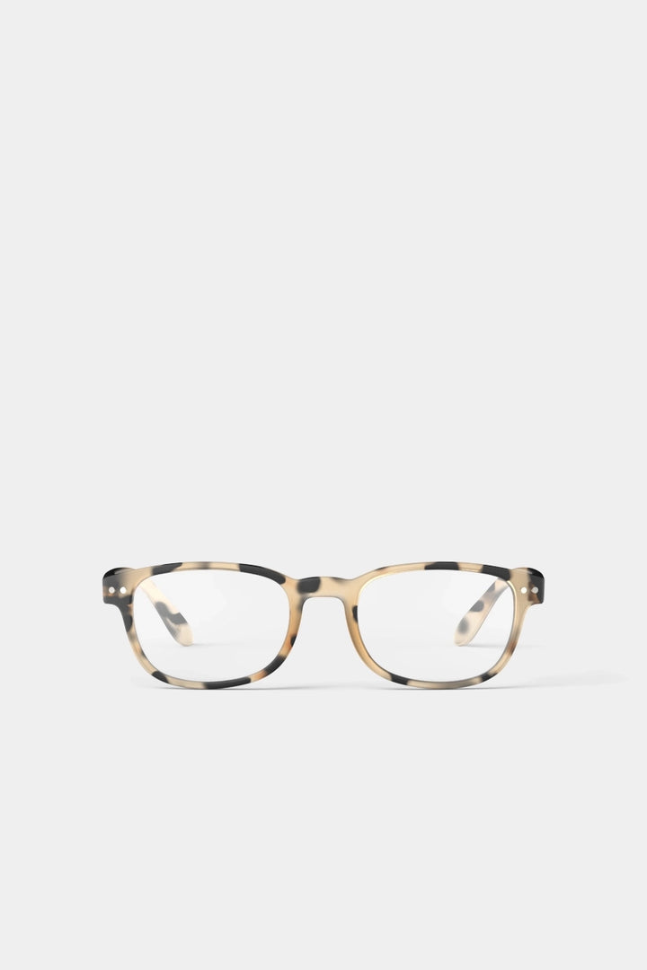 izipizi reading glasses shape B in light tortoise
