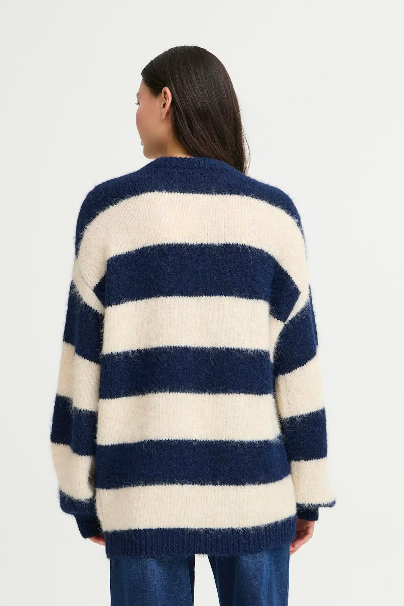 Ihdayana Jumper / Patriot Blue Stripe - Domestic Science Home
