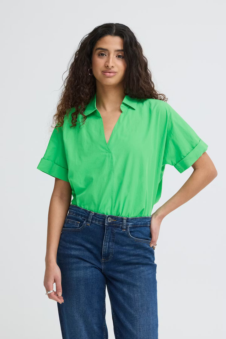 Ihimana Shirt / Bright Green