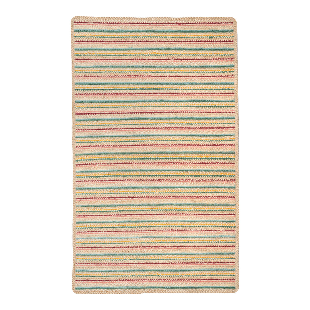Ikat Jute Rug  Rectangle / 92x152cm