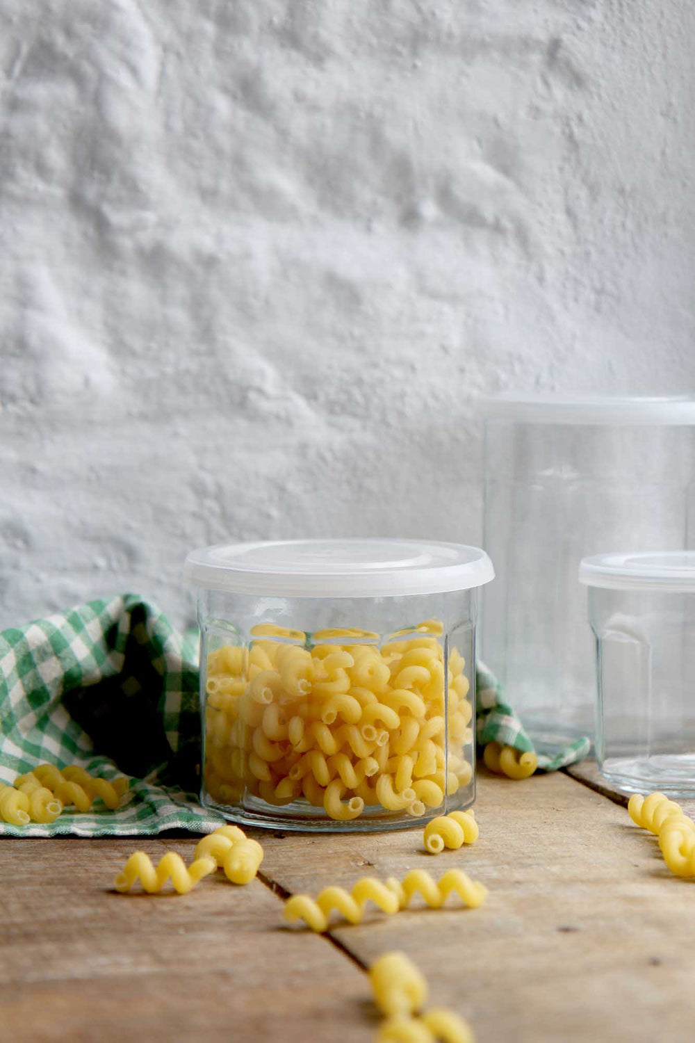 Jam Glass Storage Jar w Lid 870 ml