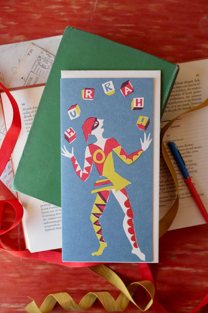 Juggler Hurrah! Card