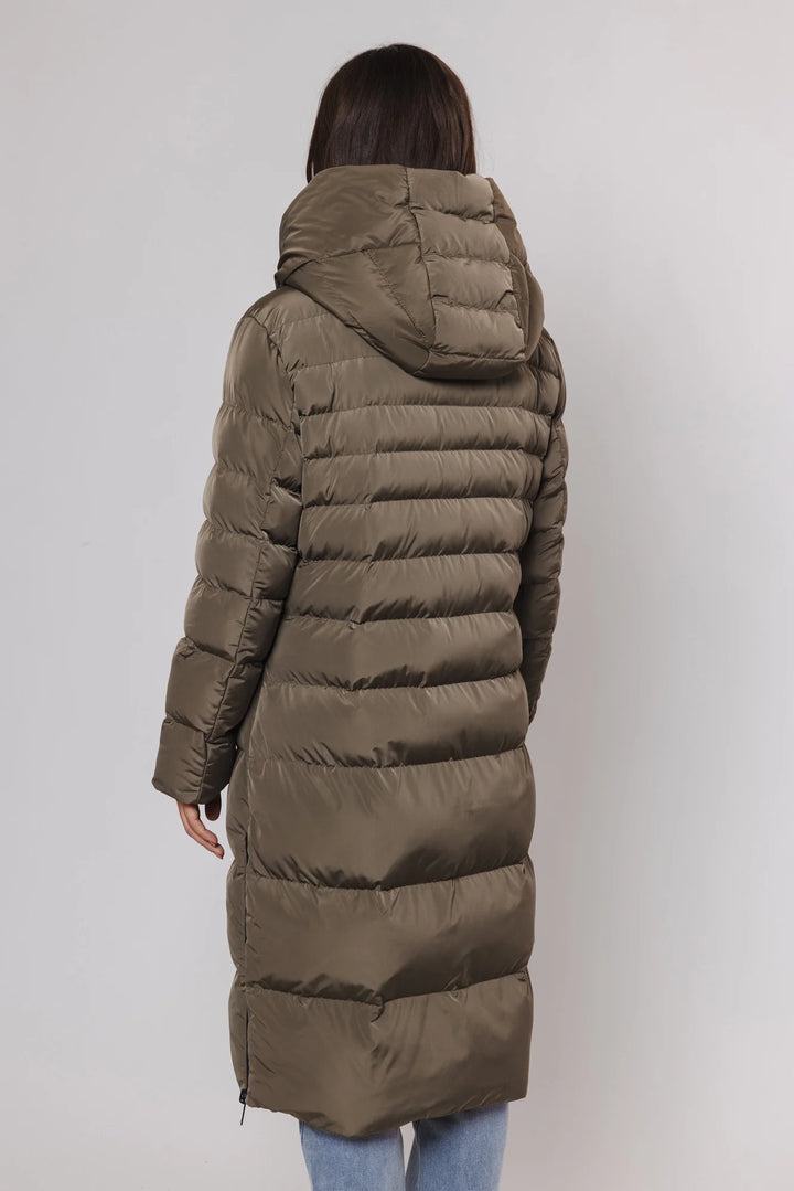 Reversible Long Padded Coat / Hunter & Tango