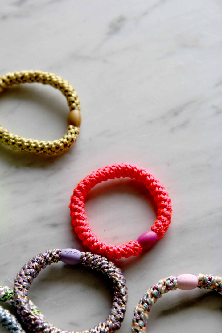 Kknekki Hair Tie / Neon Pink