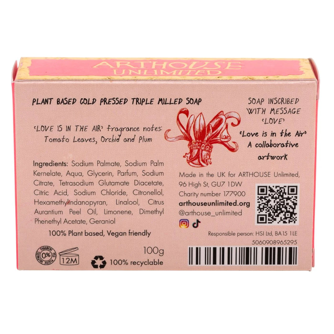 Love Is In The Air Triple Milled Plant Based Soap