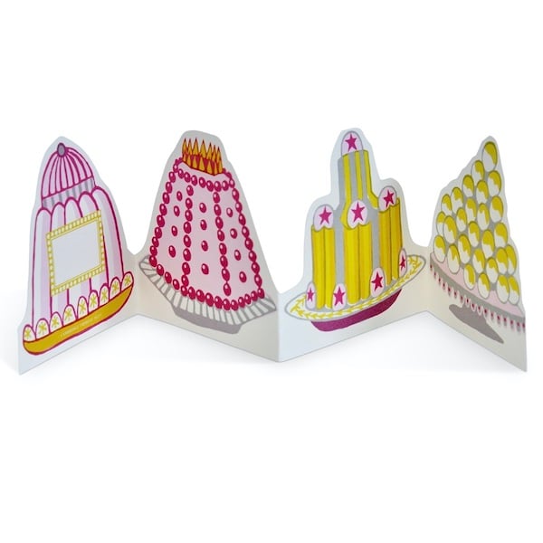 3D Let us Eat Cake Card
