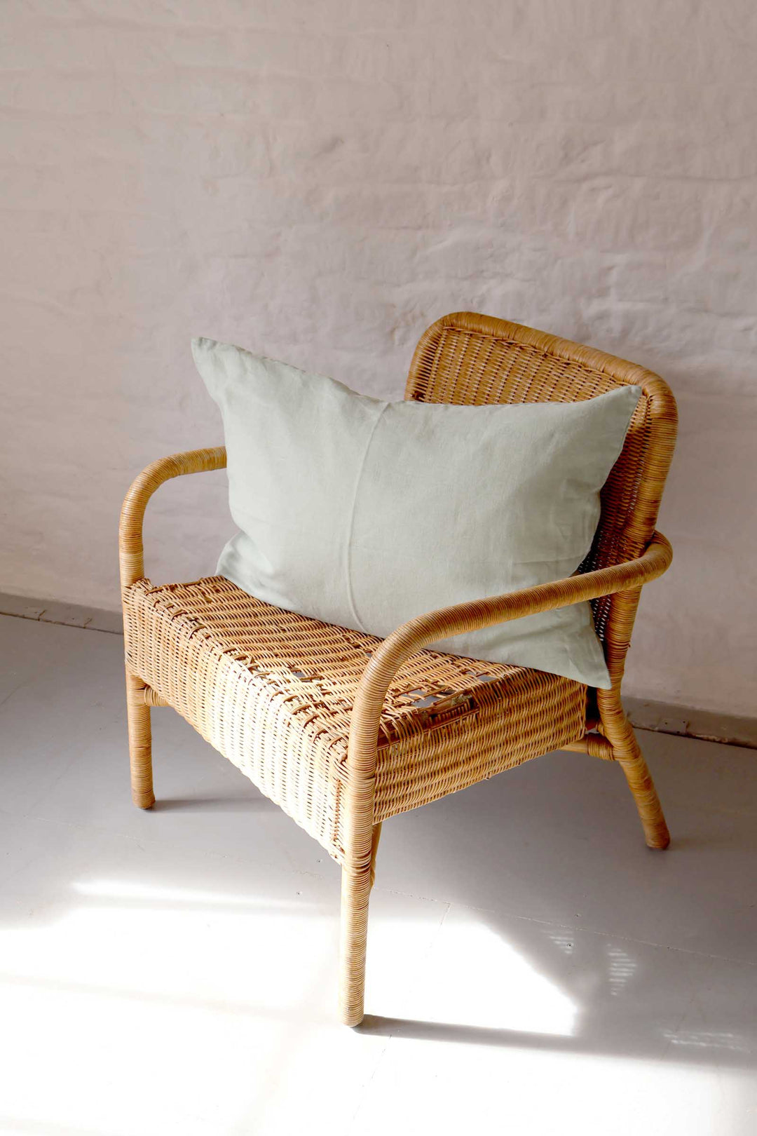 Linen Rectangle Cushion / Pistachio
