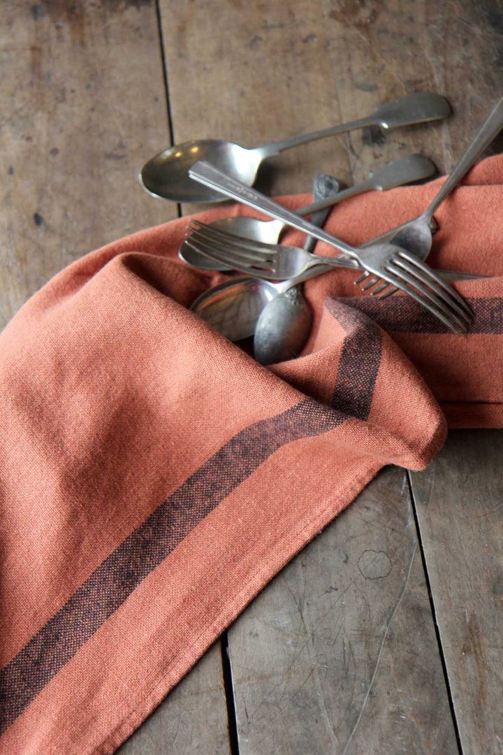 Linen T-Towel / Terre Brulee