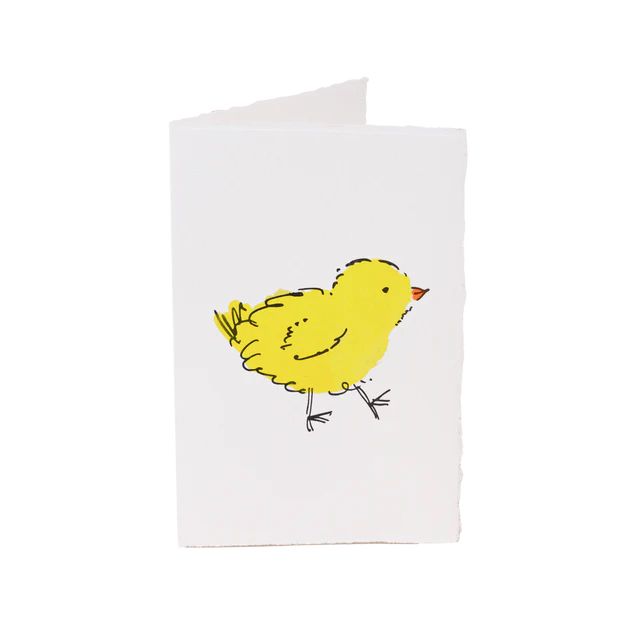 Yellow Chick Card