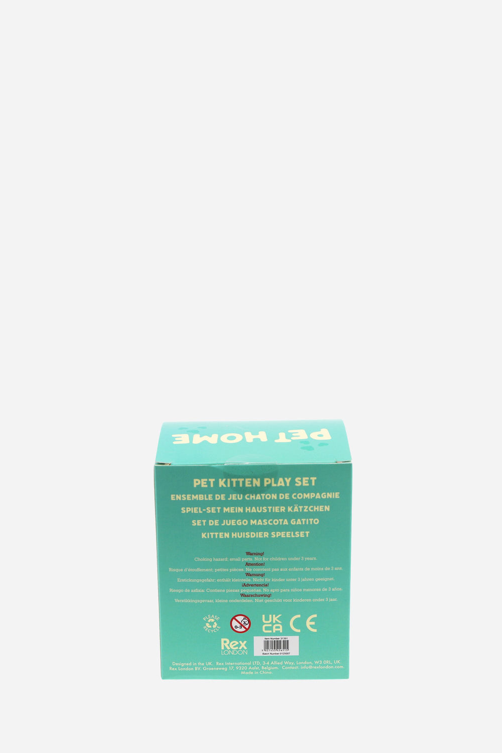 Green box labeled 'Pet Home' on a light blue background