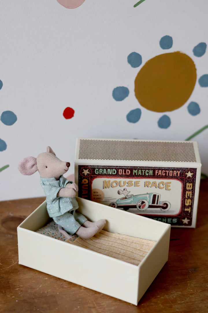 Little Brother Mouse In Matchbox