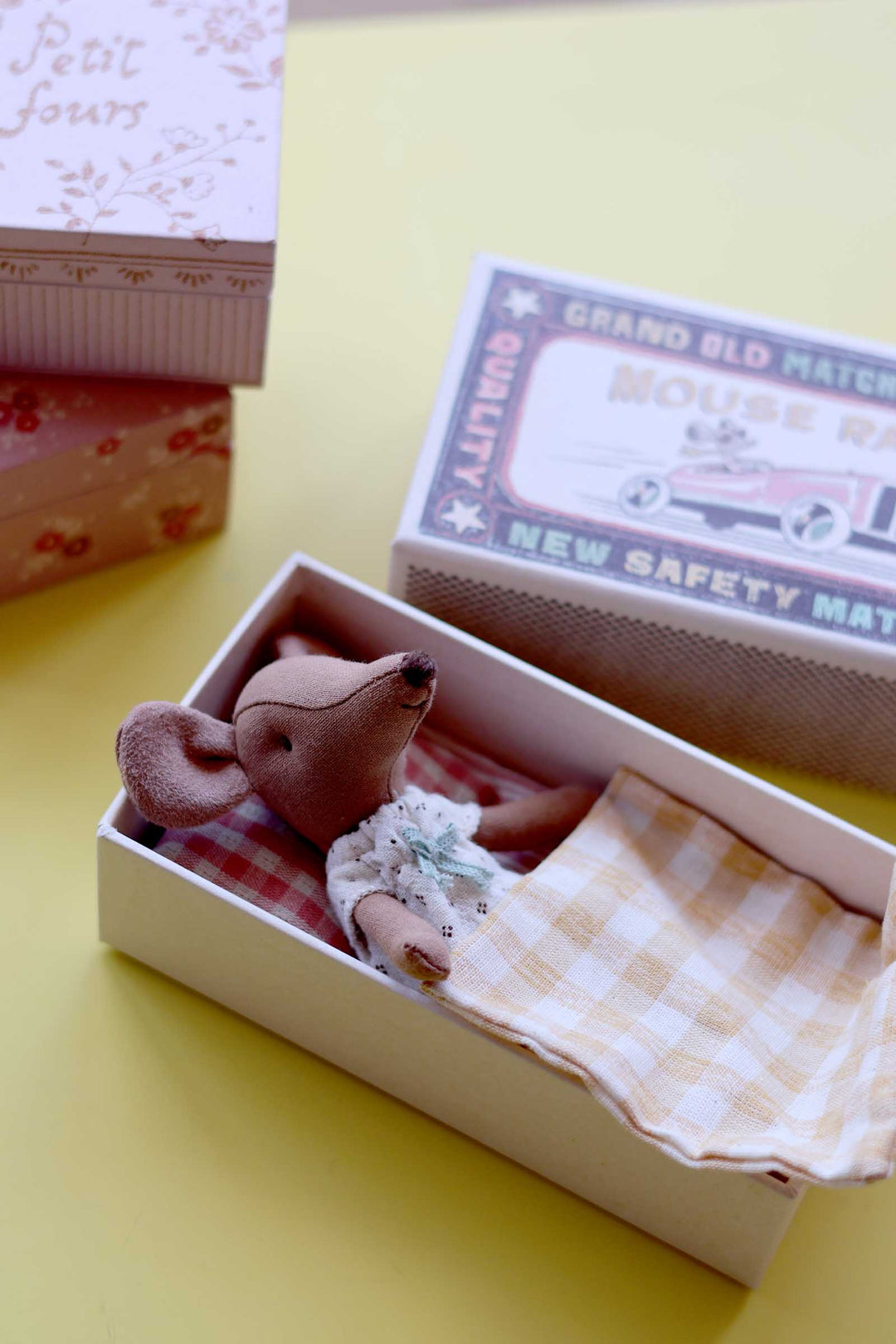 Maileg Big Sister Mouse in Matchbox - Domestic Science Home