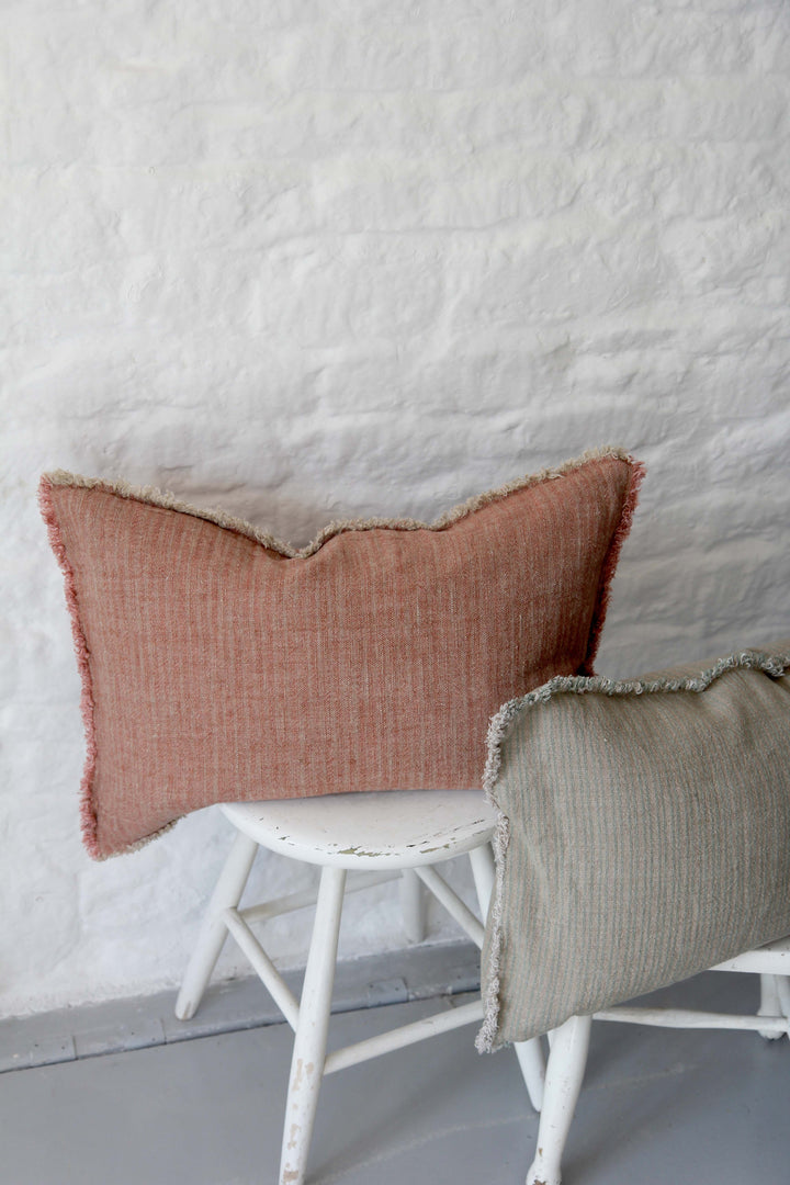 Malva Woven Striped Cushion / 40x60cm