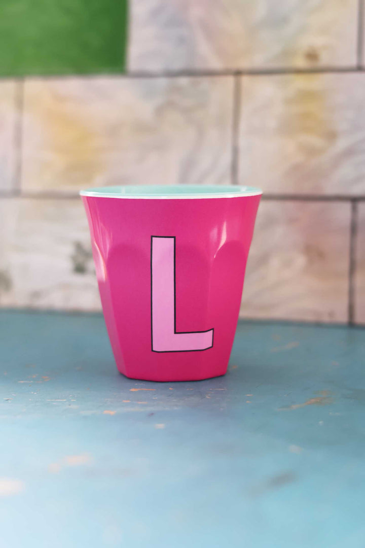 Melamine Cup / Letter L