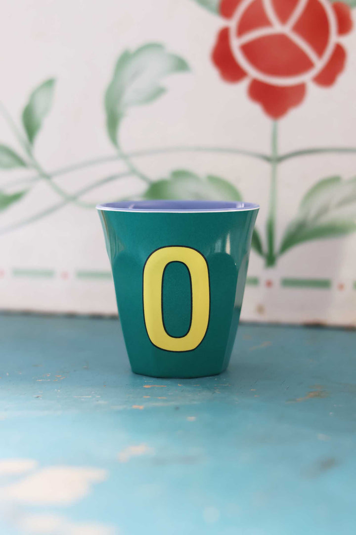 Melamine Cup / Letter O