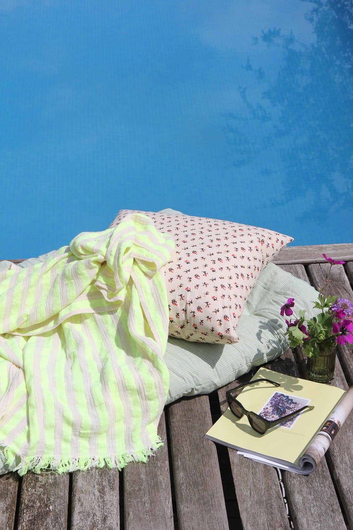 Melody Turkish Towel / Neon Yellow