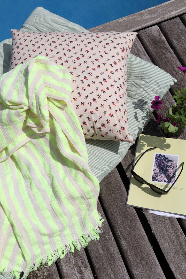 Melody Turkish Towel / Neon Yellow