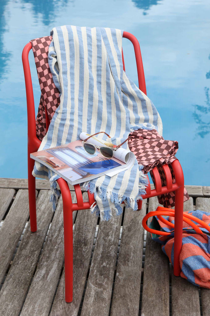 Melody Turkish Towel / Sky Blue