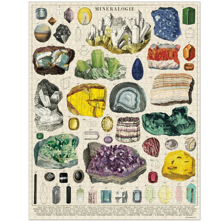 Mineralogie 1000 Piece Puzzle