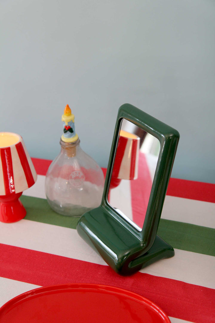 Mirror Vanity Whip / Green