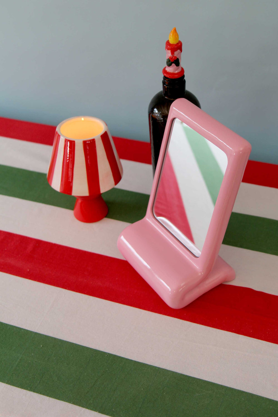 Mirror Vanity Whip / Pink