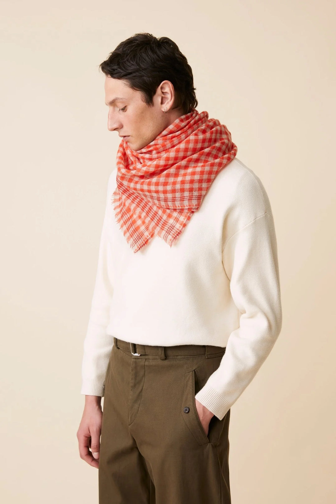 Moismont Scarf N°693 / Poppy Red