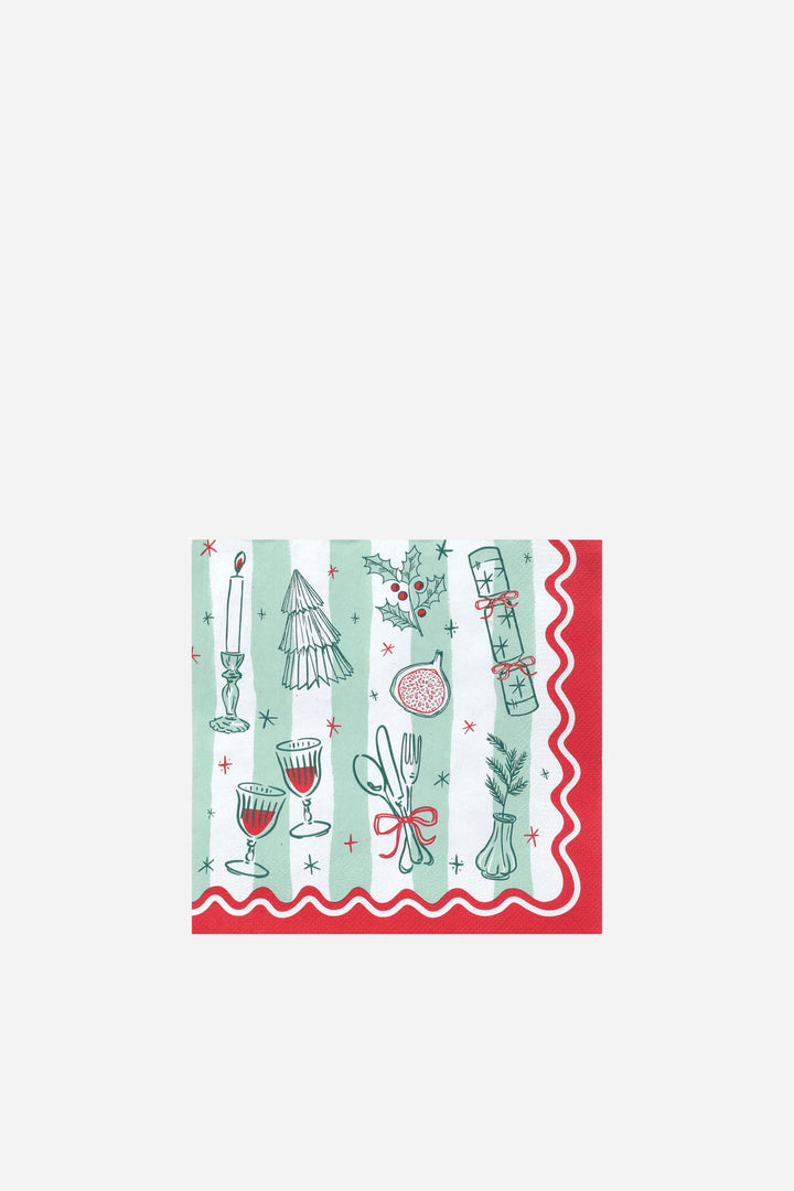 Bon Noel / Napkin / 33cm 21pk