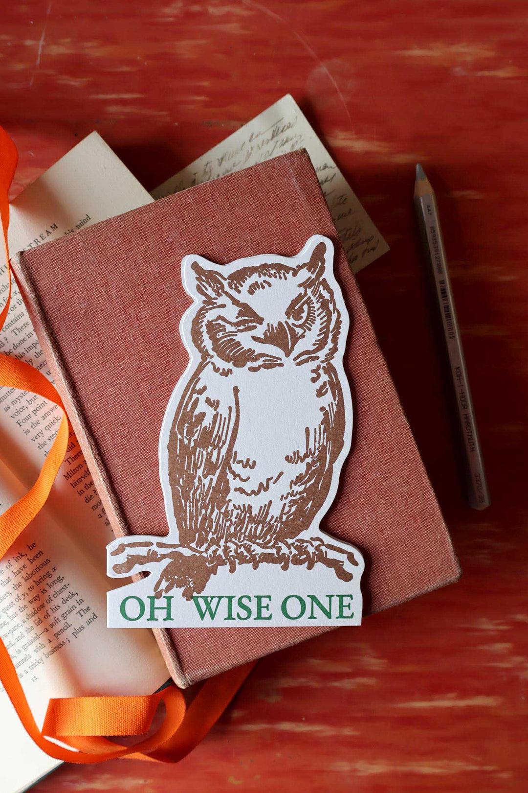 Oh Wise One Owl Card