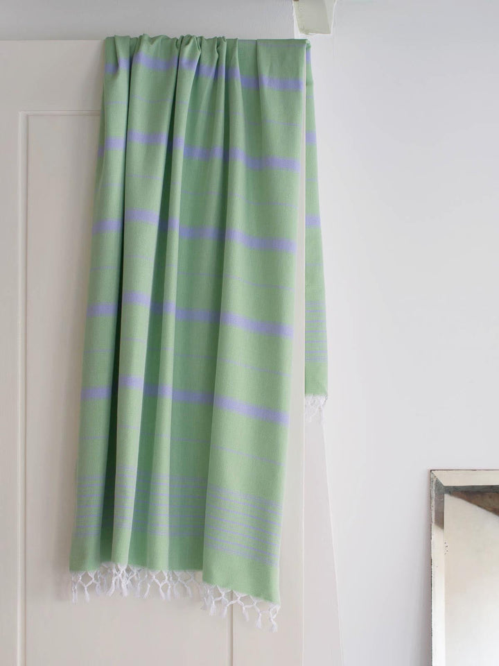 Hammam Towel Pistachio/Lavender / 170x100cm