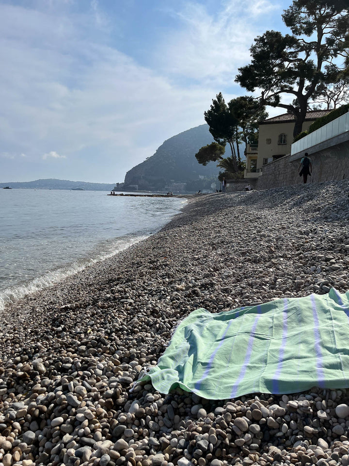 Hammam Towel Pistachio/Lavender / 170x100cm