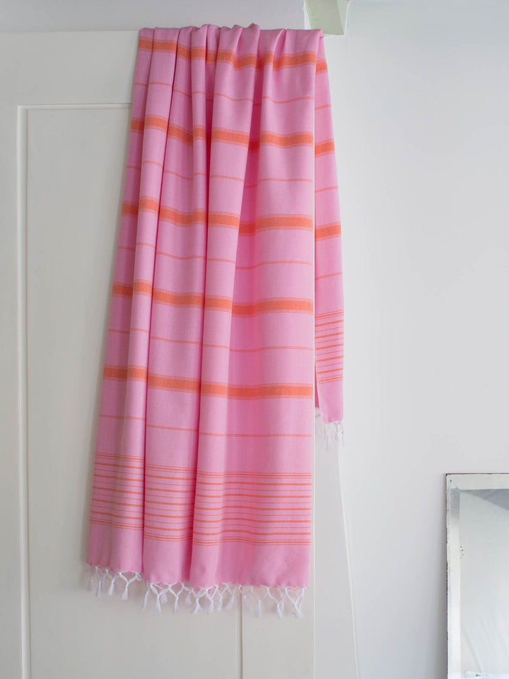 Hammam Towel Sorbet/Mandarin / 170x100cm