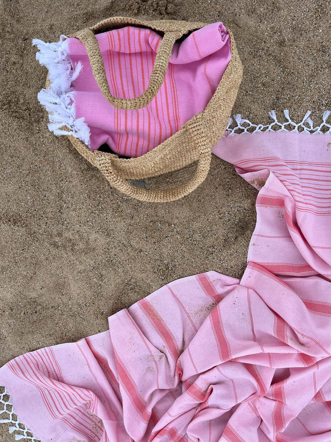 Hammam Towel Sorbet/Mandarin / 170x100cm