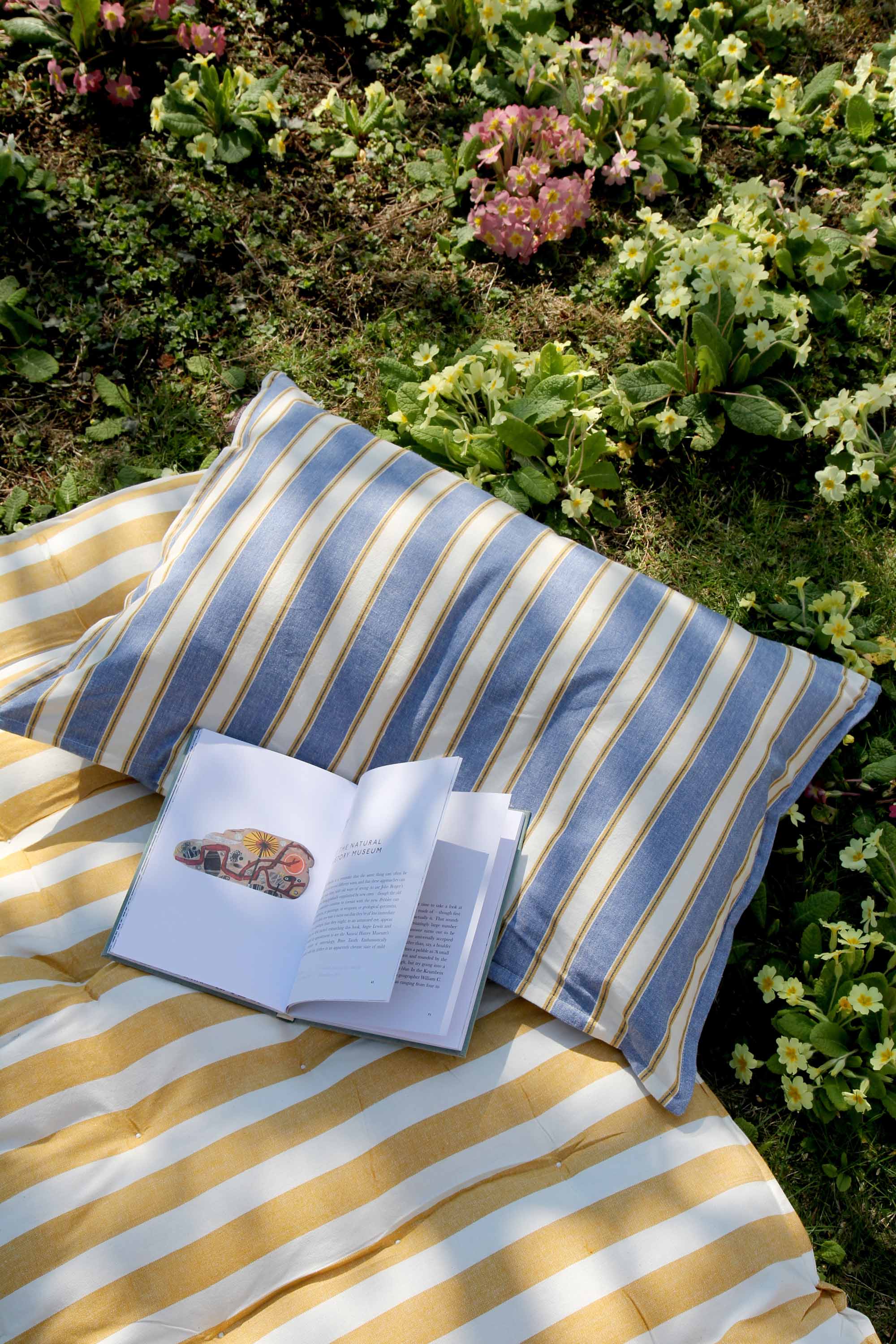 Palermo Cushion / 50x70cm Azur - Domestic Science Home