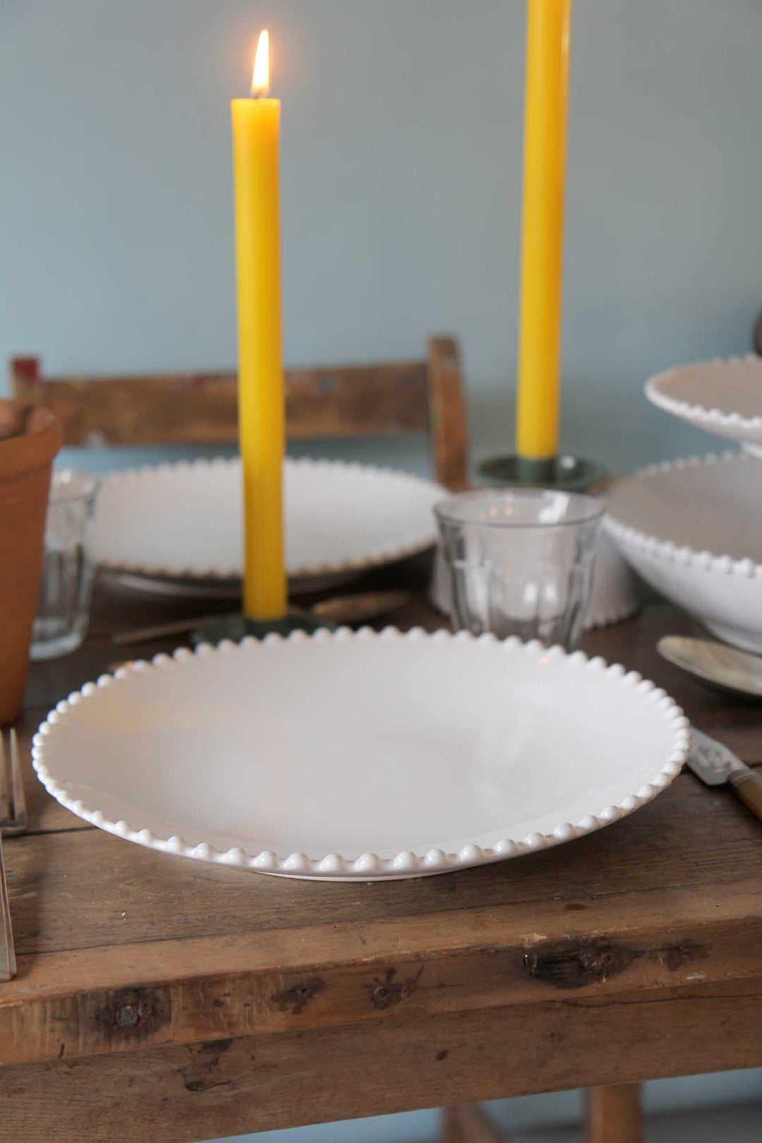 Pearl White Dinner Plate 28cm