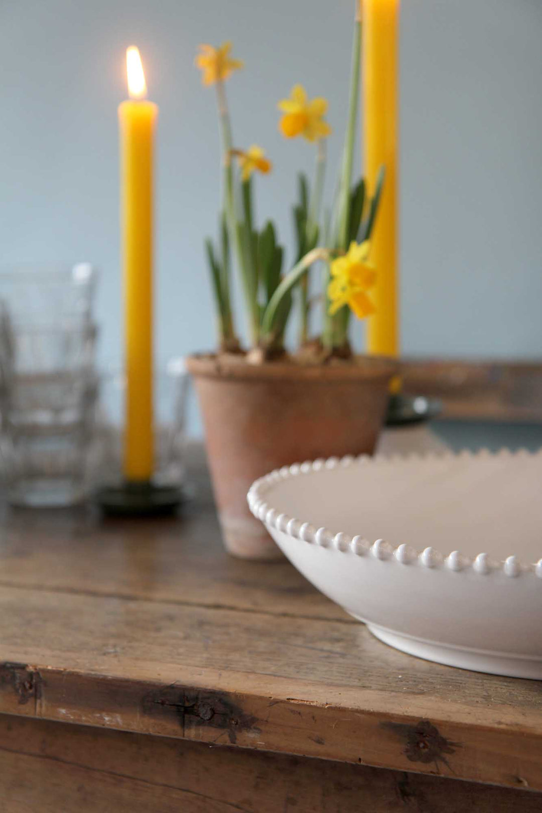 Pearl White Pasta /Serving Bowl 34cm