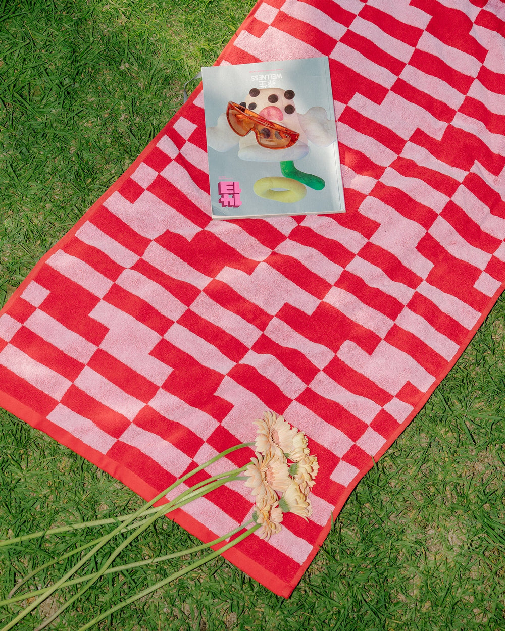 Poppy Bath Towel - Domestic Science Home