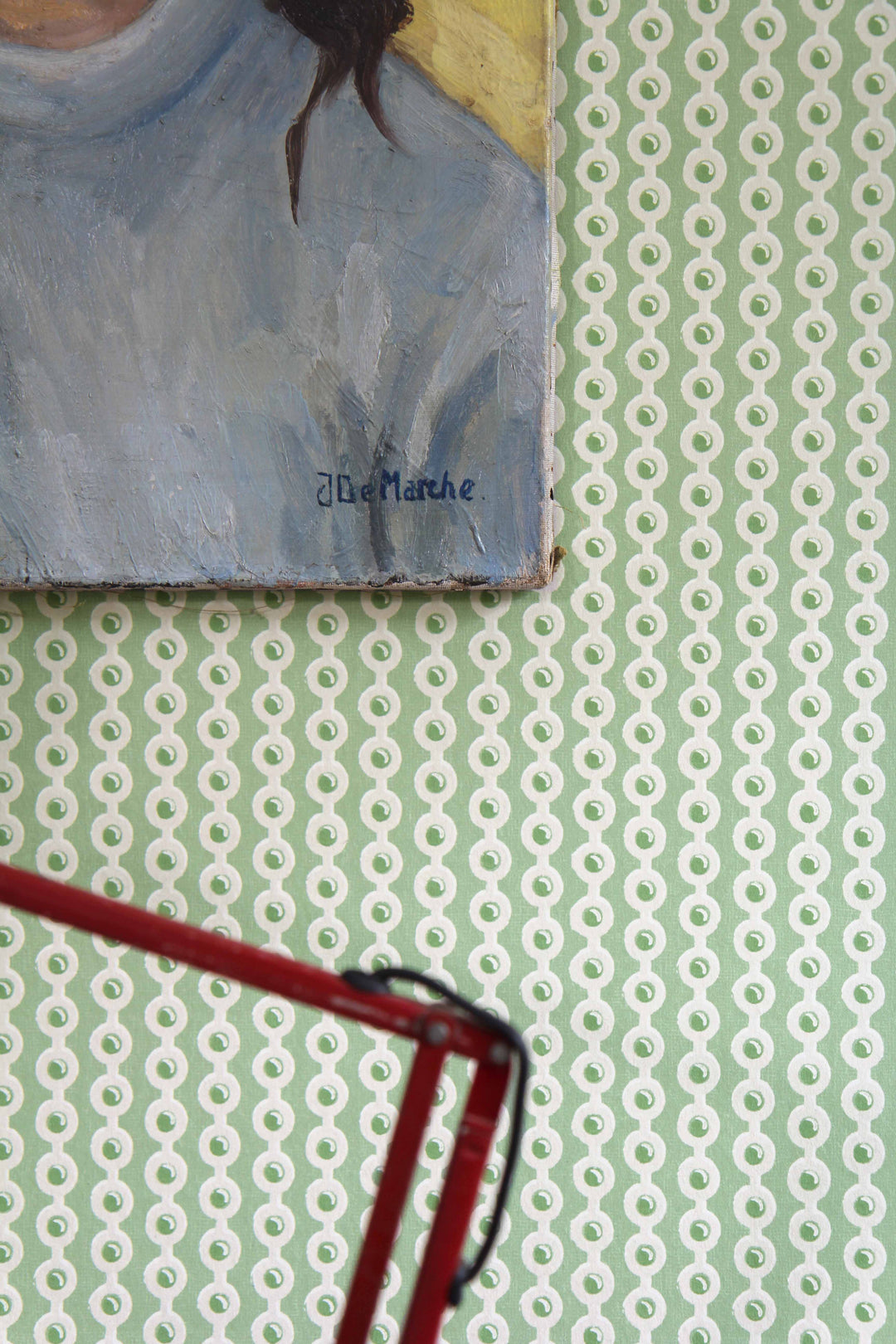 Wallpaper Deauville / Pistachio