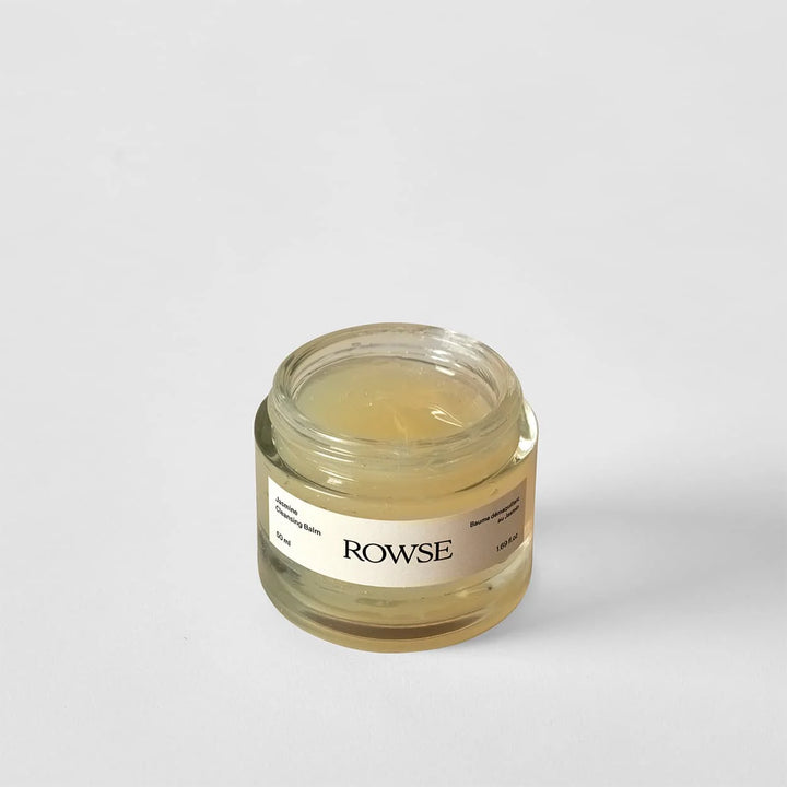 rowse jasmine cleansing balm open
