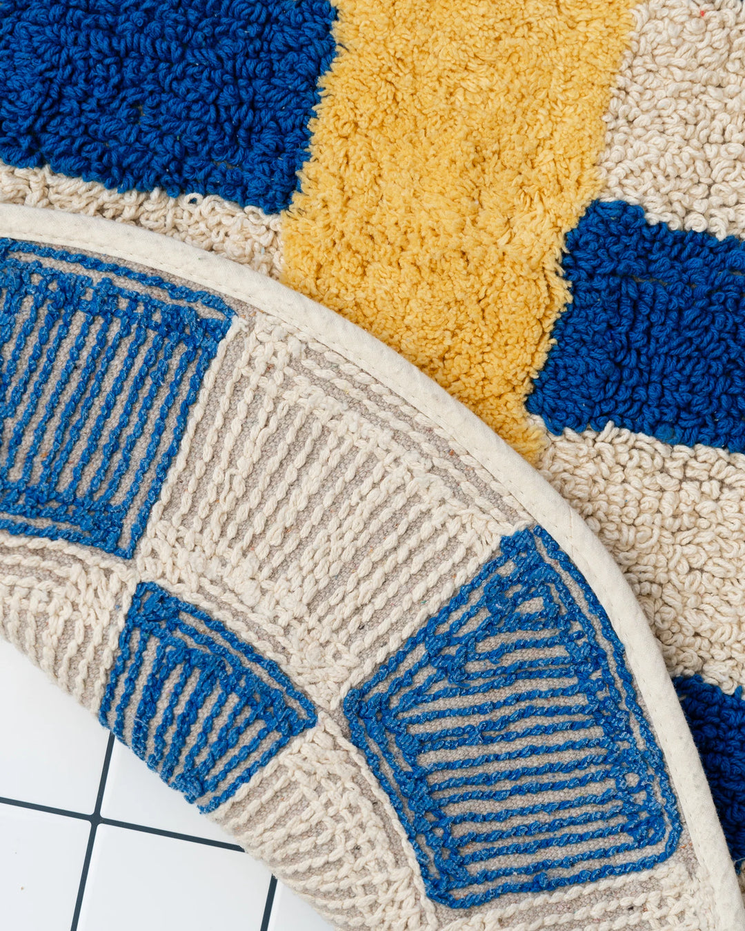 Rita Bathmat / Blue - Domestic Science Home