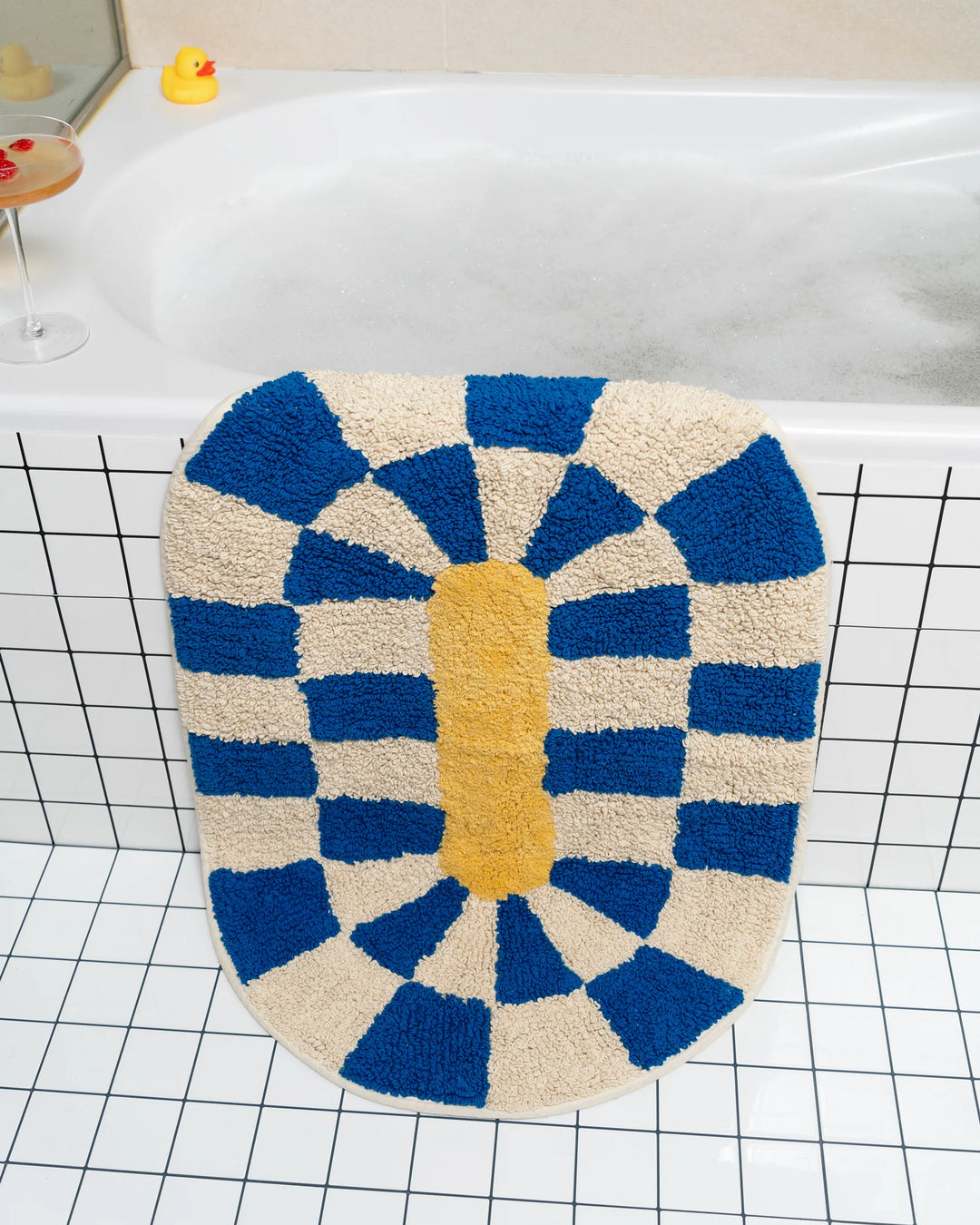 Rita Bathmat / Blue - Domestic Science Home