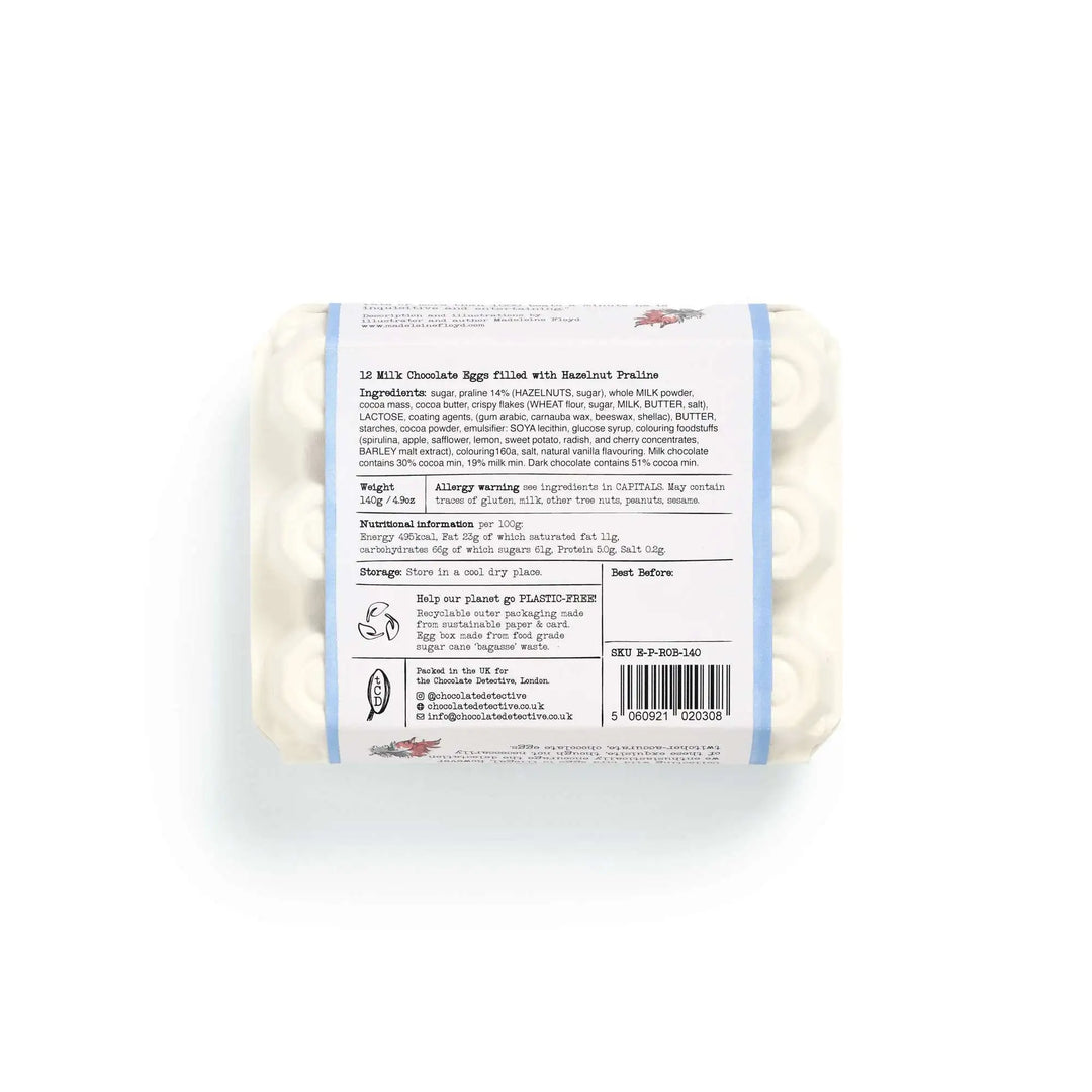 12 Chocolate Robin Eggs