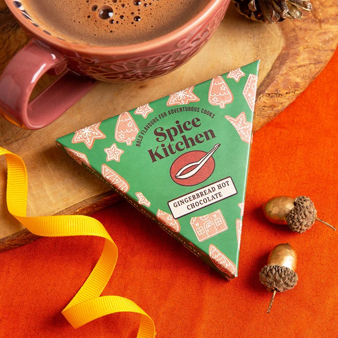 Gingerbread Hot Chocolate Triangle