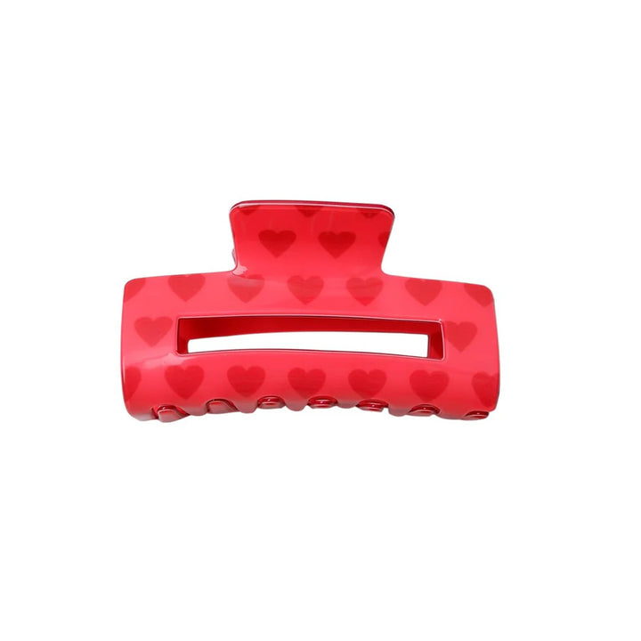 Berlin Heart Hair Claw / Red