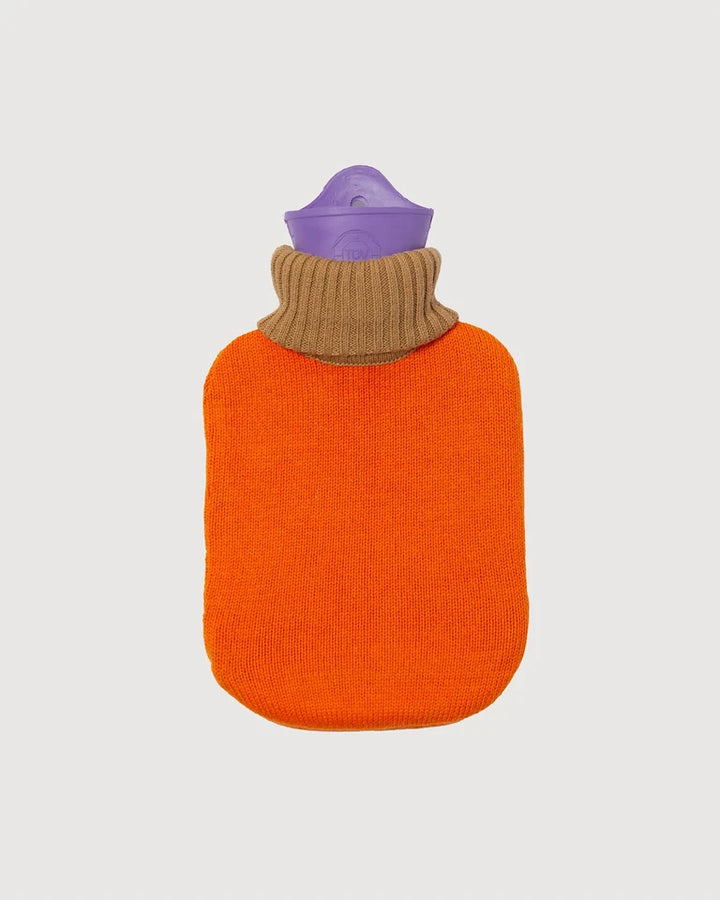 Mini Hot Water Bottle / Orange